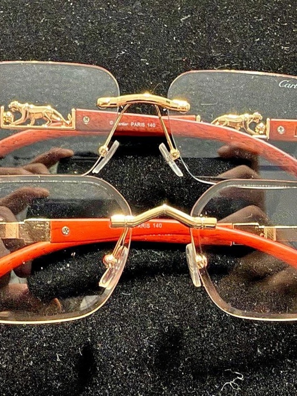 Eyeglasses Brown & Gold